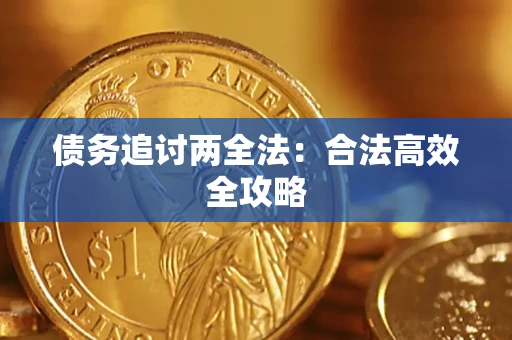 武汉债务追讨两全法：合法高效全攻略