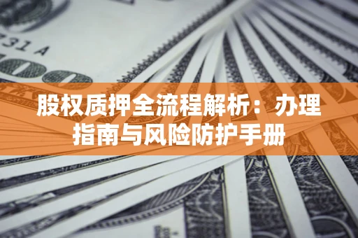 武汉股权质押全流程解析：办理指南与风险防护手册