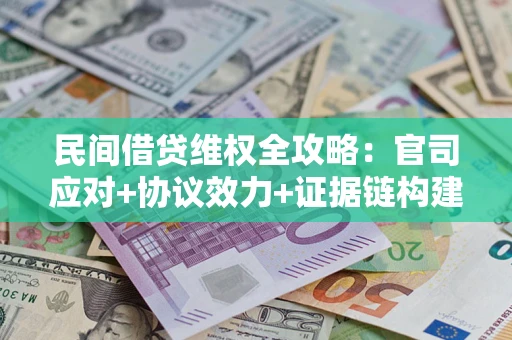 武汉民间借贷维权全攻略：官司应对+协议效力+证据链构建指南