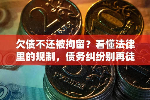 武汉欠债不还被拘留？看懂法律里的规制，债务纠纷别再徒劳奔波