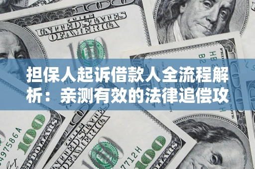 武汉担保人起诉借款人全流程解析：亲测有效的法律追偿攻略