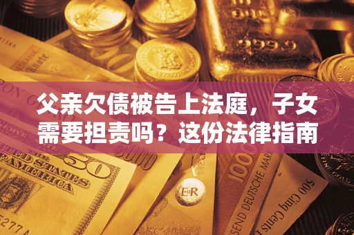武汉父亲欠债被告上法庭，子女需要担责吗？这份法律指南必须看完