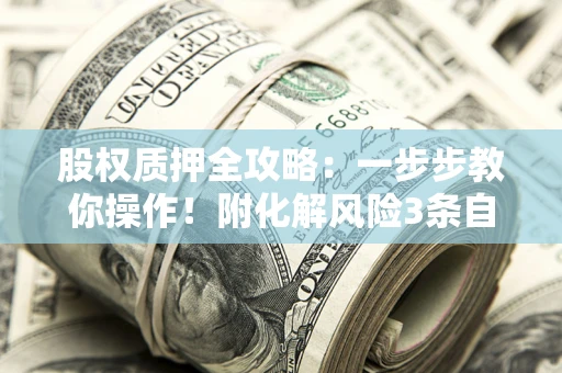 武汉股权质押全攻略：一步步教你操作！附化解风险3条自救法则