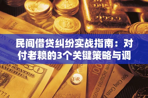 武汉民间借贷纠纷实战指南：对付老赖的3个关键策略与调解盲区解析