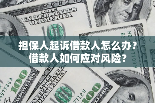 武汉担保人起诉借款人怎么办？借款人如何应对风险？