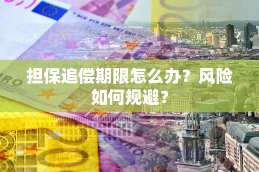 武汉担保追偿期限怎么办？风险如何规避？