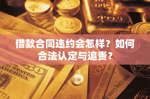 武汉借款合同违约会怎样？如何合法认定与追责？