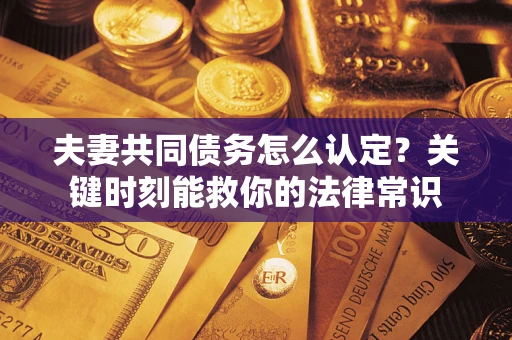 武汉夫妻共同债务怎么认定？关键时刻能救你的法律常识