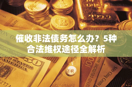 武汉催收非法债务怎么办？5种合法维权途径全解析