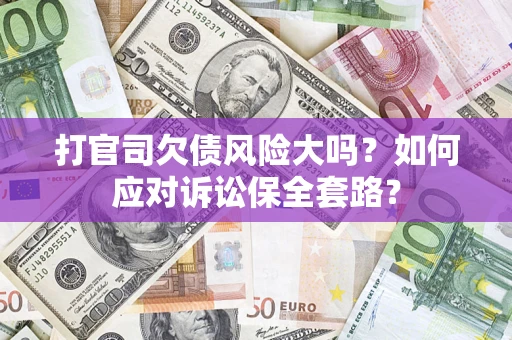 武汉打官司欠债风险大吗？如何应对诉讼保全套路？
